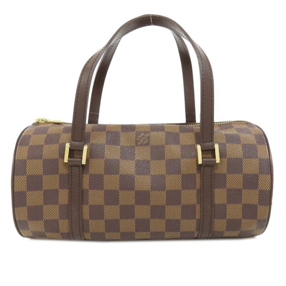 LOUIS VUITTON Brown Damier Canvas Papillon 26 Bag - Picture 1 of 11